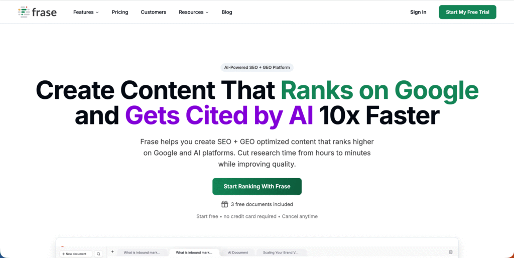 مراجعة أداة Frase 2025 لتحسين المحتوى والسيو لأصحاب المواقع والمدونات